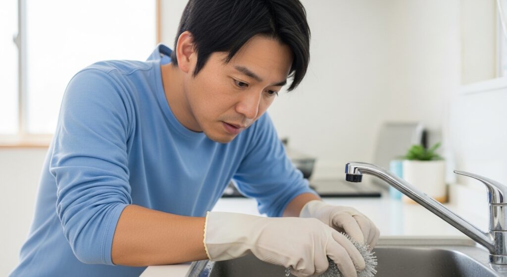 なぜ排水口はすぐヌメる？正体は「菌の膜（バイオフィルム）」