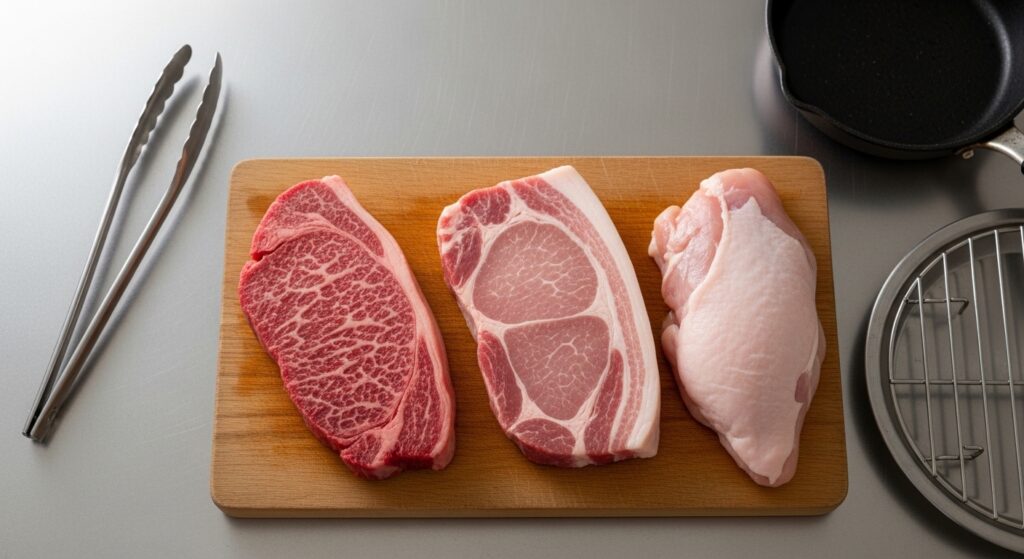 お肉の種類別！もっと美味しく食べるためのプチテクニック