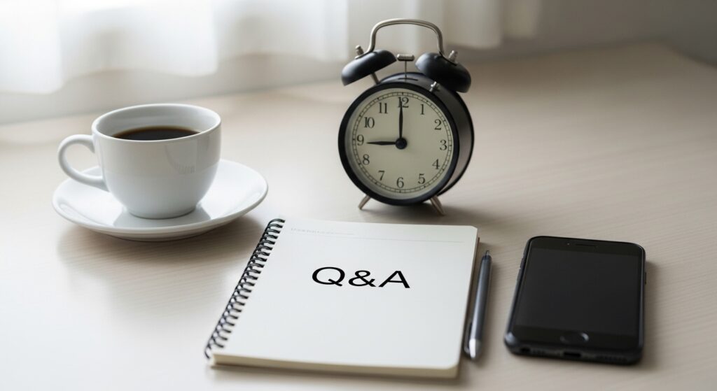 もっと知りたい！朝スッキリ起きるためのQ&A