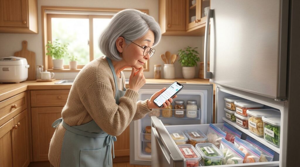 ひとりで行くなら、冷凍庫に入る量までで止めるのが基本です